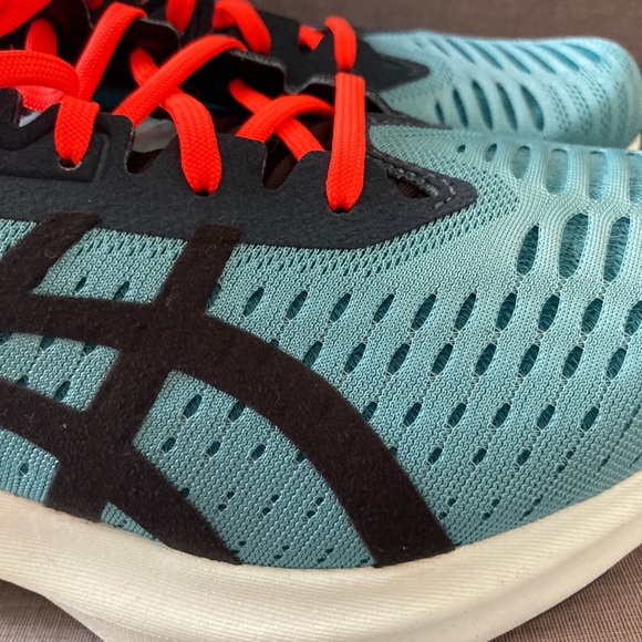 Asics NOVABLAST SPS7Techno Cyan-Black Teal unisex - Picture 9 of 14